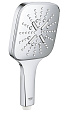 Детальная картинка товара «душевая лейка grohe rainshower smartactive 130 cube (26582000) 3 режима, хром»