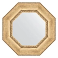 Зеркало в багетной раме Evoform Octagon, BY 3670, 63 x 63 см, состаренное серебро с орнаментом Зеркало в багетной раме Evoform Octagon, BY 3670, 63 x 63 см, состаренное серебро с орнаментом