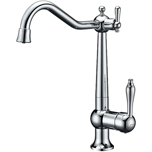 Смеситель для кухни Paulmark Retro хром Re213226-CR Смеситель для кухни Paulmark Retro хром Re213226-CR