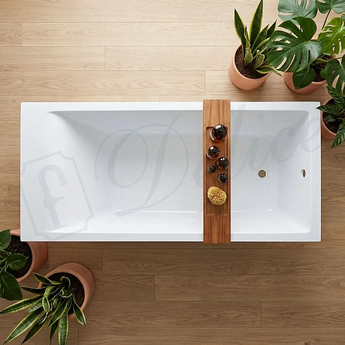 Ванна из искусственного камня Delice Diapason Ultra 150х70 DLR330047-G с узким бортом глянцевая Ванна из искусственного камня Delice Diapason Ultra 150х70 DLR330047-G с узким бортом глянцевая