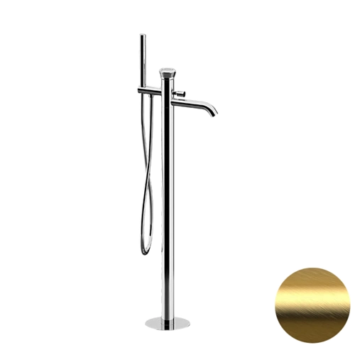 Смеситель для ванны Remer Element ET08BG, золото брашированное Смеситель для ванны Remer Element ET08BG, золото брашированное