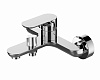 Картинка анонса товара «смеситель для ванны agger gorgeous a0210000»