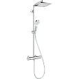 Душевая система hansgrohe Crometta Е 240 1jet Showerpipe с термостатом 27271000 Душевая система hansgrohe Crometta Е 240 1jet Showerpipe с термостатом 27271000