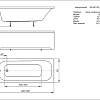 Акриловая ванна Aquatek Лугано прямоугольная 170x70 см LUG170-0000001 Акриловая ванна Aquatek Лугано прямоугольная 170x70 см LUG170-0000001