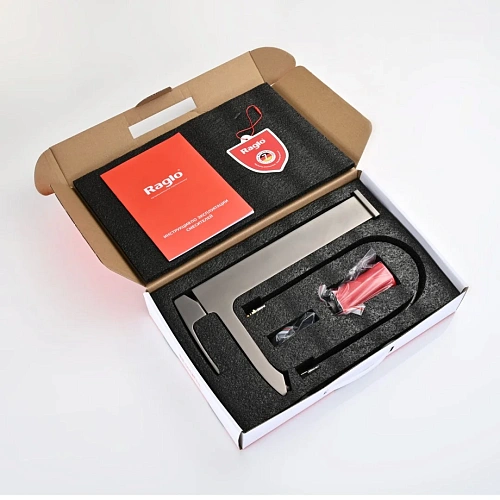 Смеситель для раковины Raglo R01.15.09, графит Смеситель для раковины Raglo R01.15.09, графит