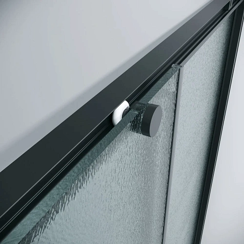 Душевая дверь GROSSMAN 1/2.К33.01.11.21.02 Galaxy (110x195) черный матовый, стекло шиншилла Душевая дверь GROSSMAN 1/2.К33.01.11.21.02 Galaxy (110x195) черный матовый, стекло шиншилла