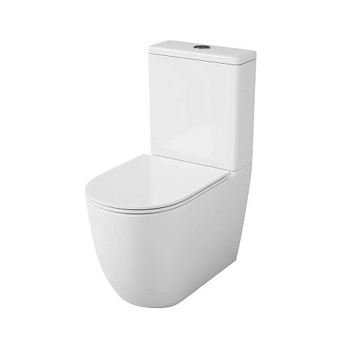 Чаша напольного унитаза OWL Vind Cirkel-GL OWLT190301 с сиденьем DP микролифт напольного безободково Чаша напольного унитаза OWL Vind Cirkel-GL OWLT190301 с сиденьем DP микролифт напольного безободково