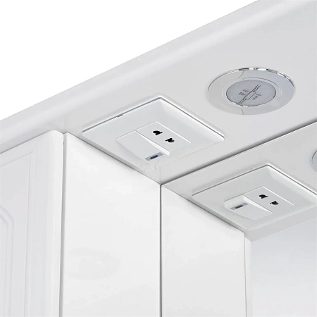 Зеркальный шкаф Aquaton Майами 75 правый белый 1A047502MM01R Зеркальный шкаф Aquaton Майами 75 правый белый 1A047502MM01R