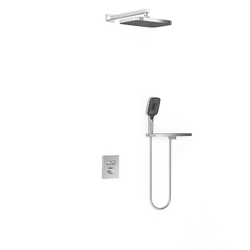 Душевая система Vincea VSFW-321MT1RCH встраиваемый, термостатический, двухрежимный, хром Душевая система Vincea VSFW-321MT1RCH встраиваемый, термостатический, двухрежимный, хром