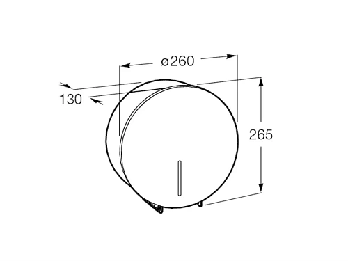 Держатель туалетной бумаги Roca Public 817406002 Держатель туалетной бумаги Roca Public 817406002