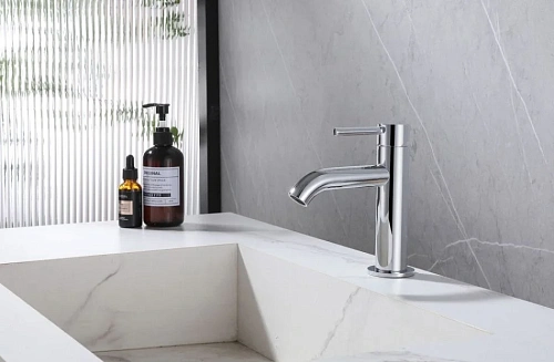 Смеситель для раковины ABBER Wasser Kreis AF8110 хром Смеситель для раковины ABBER Wasser Kreis AF8110 хром