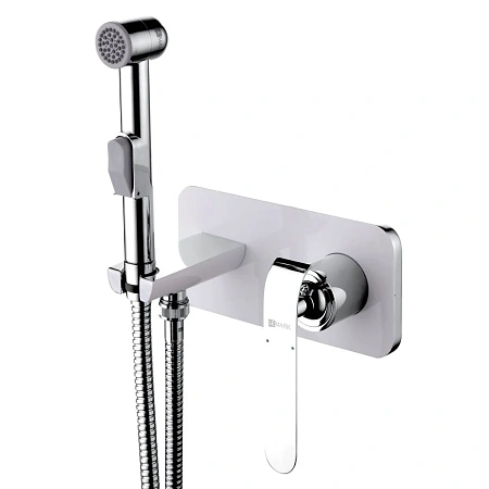 Гигиенический душ Lemark Melange LM4919CW, встраиваемый, хром Гигиенический душ Lemark Melange LM4919CW, встраиваемый, хром