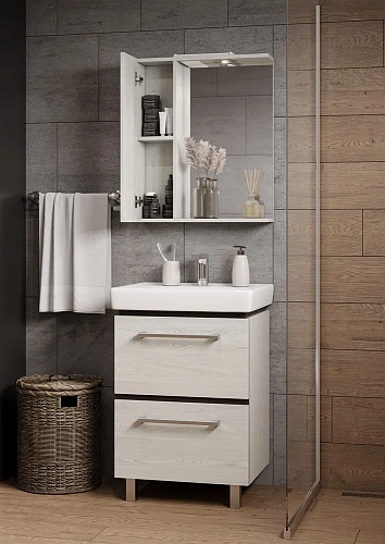 Тумба под раковину Aquaton Ронда PRO 60 дуб сом 1A205001RSC20 Тумба под раковину Aquaton Ронда PRO 60 дуб сом 1A205001RSC20