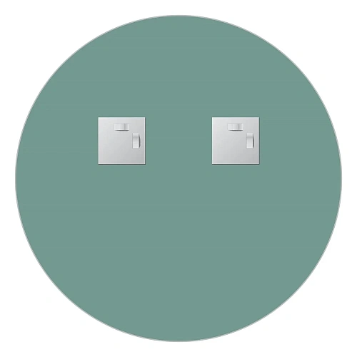 Зеркало Evoform Primary BY 0039 D50 см со шлифованной кромкой Зеркало Evoform Primary BY 0039 D50 см со шлифованной кромкой