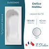 Ванна чугунная Delice Malibu 1800х800 DLR230610 Ванна чугунная Delice Malibu 1800х800 DLR230610