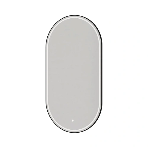 Зеркало Boheme 568-B металлическая рама, подсветка, сенсор, антизапотевание, 60x110 Зеркало Boheme 568-B металлическая рама, подсветка, сенсор, антизапотевание, 60x110