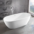 Акриловая ванна Vincea VBT-408-1800MW 1800x815x580, белая матовая, щелевой перелив Акриловая ванна Vincea VBT-408-1800MW 1800x815x580, белая матовая, щелевой перелив