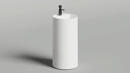 Раковина Salini ARMONIA ROUND TOP 01 130421TM 450x450 напольная S-Stone Раковина Salini ARMONIA ROUND TOP 01 130421TM 450x450 напольная S-Stone