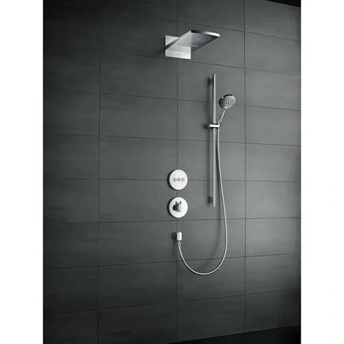 Смеситель для душа hansgrohe ShowerSelect S Highflow термостатический 15742000 Смеситель для душа hansgrohe ShowerSelect S Highflow термостатический 15742000