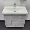 Тумба с раковиной Comforty Осло-80Н 00-00012959 бетон светлый раковина Fest 80 F01 Тумба с раковиной Comforty Осло-80Н 00-00012959 бетон светлый раковина Fest 80 F01