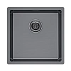 Кухонная мойка Paulmark LASSAN 44 UN LA44-GM, вороненая сталь, 440х440мм Кухонная мойка Paulmark LASSAN 44 UN LA44-GM, вороненая сталь, 440х440мм