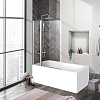 Шторка на ванну BelBagno UNO-V-11-100/150-C-Cr Шторка на ванну BelBagno UNO-V-11-100/150-C-Cr