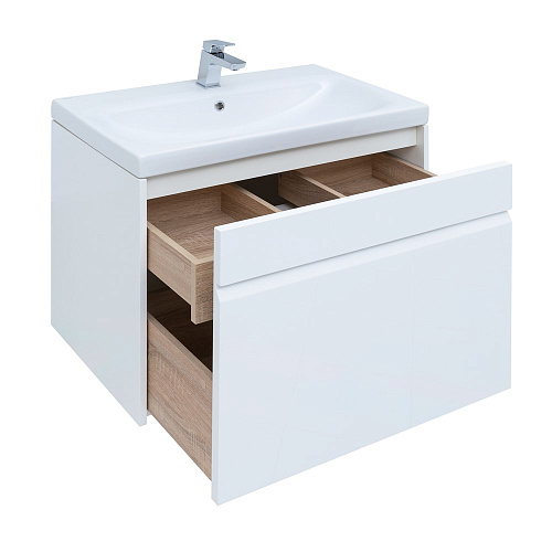 Тумба под раковину Aquanet Палермо 80 белый 00253587 Тумба под раковину Aquanet Палермо 80 белый 00253587