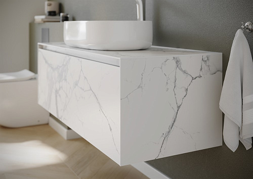 Тумба под раковину Sancos Stone ST120SV statuario white Тумба под раковину Sancos Stone ST120SV statuario white