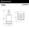 Дозатор жидкого мыла WHITECROSS Cubo CU2440GLB брашированное золото Дозатор жидкого мыла WHITECROSS Cubo CU2440GLB брашированное золото