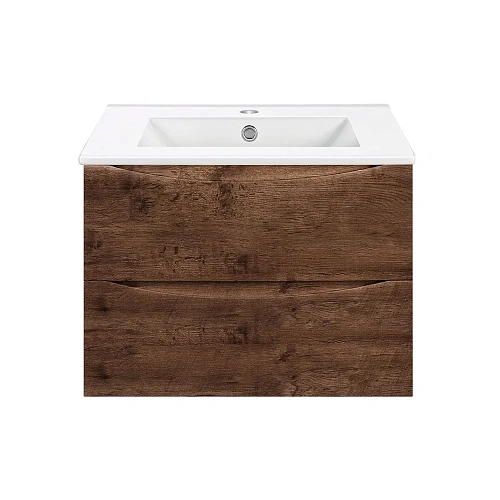 Тумба под раковину Vincea Mia 700 подвесная R.Wood VMC-2MC700RW Тумба под раковину Vincea Mia 700 подвесная R.Wood VMC-2MC700RW