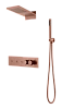 Душевая система Boheme Fusion 131-CB встраиваемая с термостатом, Copper Brushed