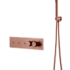 Душевая система Boheme Fusion 131-CB встраиваемая с термостатом, Copper Brushed Душевая система Boheme Fusion 131-CB встраиваемая с термостатом, Copper Brushed
