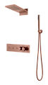 Душевая система Boheme Fusion 131-CB встраиваемая с термостатом, Copper Brushed Душевая система Boheme Fusion 131-CB встраиваемая с термостатом, Copper Brushed