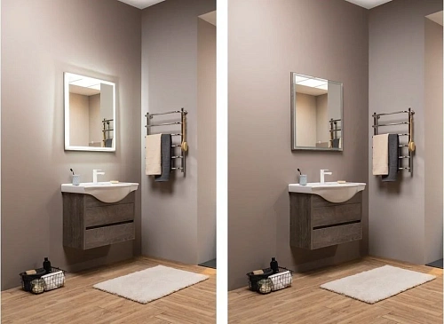 Комплект мебели Aquanet Сидней 60 дуб рошелье 00244672 Комплект мебели Aquanet Сидней 60 дуб рошелье 00244672