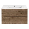 Тумба под раковину Vincea Mia 750 VMC-2MC750VO подвесная, 2 выкатных ящика soft close, V.Oak Тумба под раковину Vincea Mia 750 VMC-2MC750VO подвесная, 2 выкатных ящика soft close, V.Oak