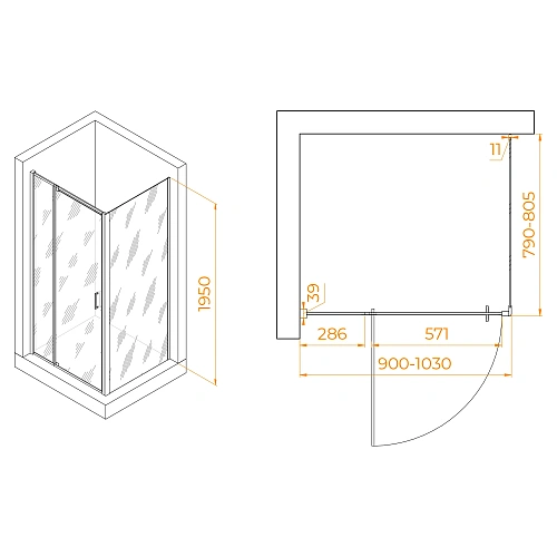Душевой уголок RGW PA-078B (RGW PA-008B + Z-050-2B) 900x800 мм 350807898-14 черный Easy Clean Душевой уголок RGW PA-078B (RGW PA-008B + Z-050-2B) 900x800 мм 350807898-14 черный Easy Clean