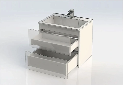 Тумба с раковиной Aquanet Алвита 60 белый 00213095 Тумба с раковиной Aquanet Алвита 60 белый 00213095