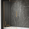 Шторка на ванну NEW TRENDY SMART GOLD BRUSHED 130x150 EXK-7790 брашированное золото Шторка на ванну NEW TRENDY SMART GOLD BRUSHED 130x150 EXK-7790 брашированное золото