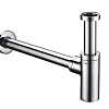 Сифон для раковины WasserKRAFT A070 хром Сифон для раковины WasserKRAFT A070 хром