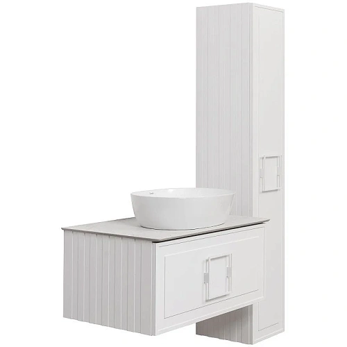 Тумба под раковину La Fenice Cubo Bianca 80 FNC-01-CUB-B-80 белая Тумба под раковину La Fenice Cubo Bianca 80 FNC-01-CUB-B-80 белая