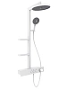 Душевая система AQUAme AQM 8005W с термостатом, Белый AQM8005W