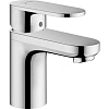 Смеситель для раковины Hansgrohe Vernis Blend 100, со сливным гарнитуром, цинк 71571000, хром Смеситель для раковины Hansgrohe Vernis Blend 100, со сливным гарнитуром, цинк 71571000, хром
