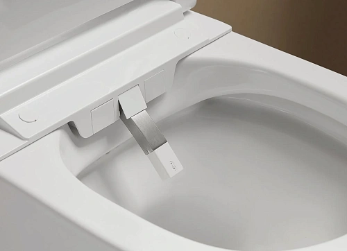 Унитаз SMART ARROW AKH1051H с сиденьем белый Унитаз SMART ARROW AKH1051H с сиденьем белый