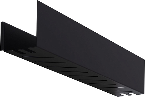 Полка Aquanet Магнум Н 60x12 черная матовая 00341532 Полка Aquanet Магнум Н 60x12 черная матовая 00341532