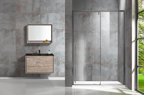 Душевая дверь Vincea Lugano VDS-1L130CLGM-1, 1300, вороненая сталь, стекло прозрачное Душевая дверь Vincea Lugano VDS-1L130CLGM-1, 1300, вороненая сталь, стекло прозрачное