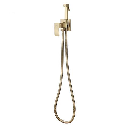 Гигиенический душ ABBER Wasserfall AF8625G золото матовое Гигиенический душ ABBER Wasserfall AF8625G золото матовое