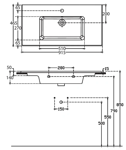 Раковина Allen Brau Fantasy 92 4.11026.20 Раковина Allen Brau Fantasy 92 4.11026.20
