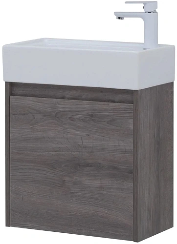 Тумба под раковину Aquanet Nova Lite 50 дуб рошелье (1 дверца) 00298854 Тумба под раковину Aquanet Nova Lite 50 дуб рошелье (1 дверца) 00298854