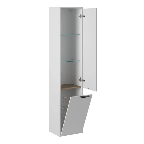 Шкаф-пенал BRIZ Сохо п6к-35 правый 244 04-06К35-00 02 БЕЛ белый Шкаф-пенал BRIZ Сохо п6к-35 правый 244 04-06К35-00 02 БЕЛ белый