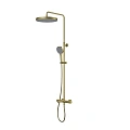 Душевая система IDDIS Duna (DUNMGSTi06) с изливом и термостатом, матовое золото Душевая система IDDIS Duna (DUNMGSTi06) с изливом и термостатом, матовое золото